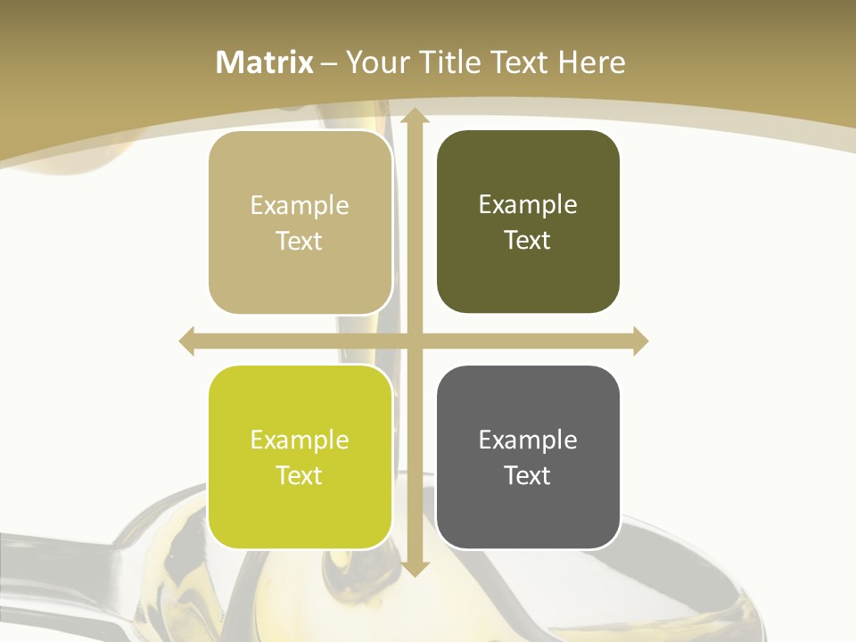 Overflow Pour Spoon PowerPoint Template