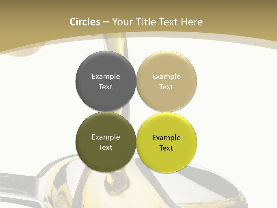 Overflow Pour Spoon PowerPoint Template