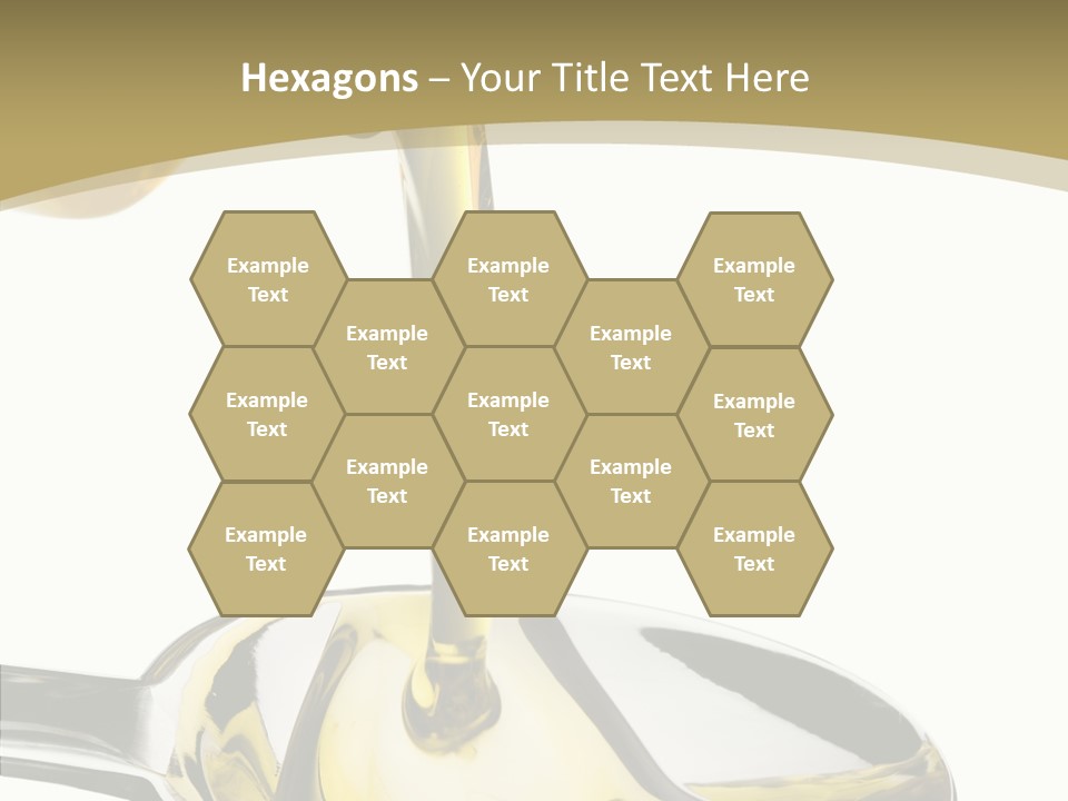 Overflow Pour Spoon PowerPoint Template