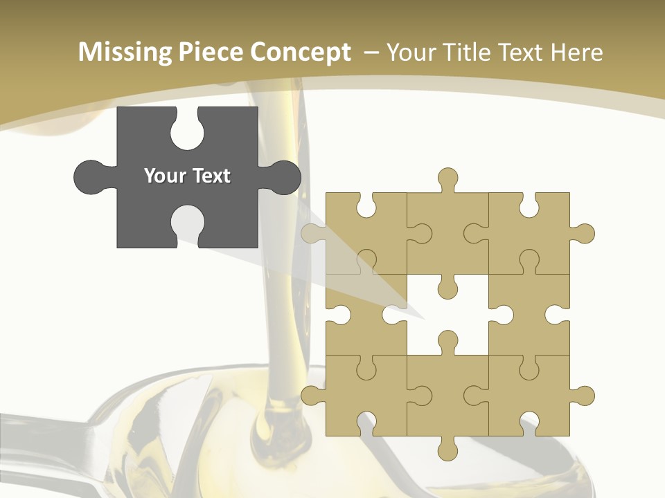 Overflow Pour Spoon PowerPoint Template