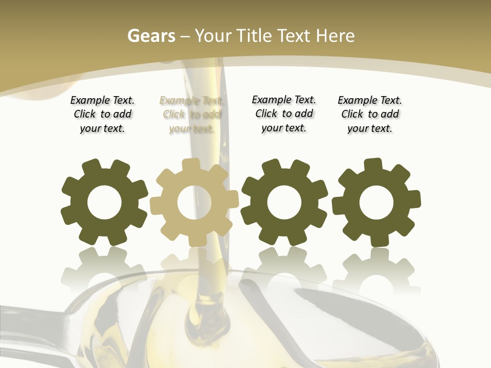 Overflow Pour Spoon PowerPoint Template