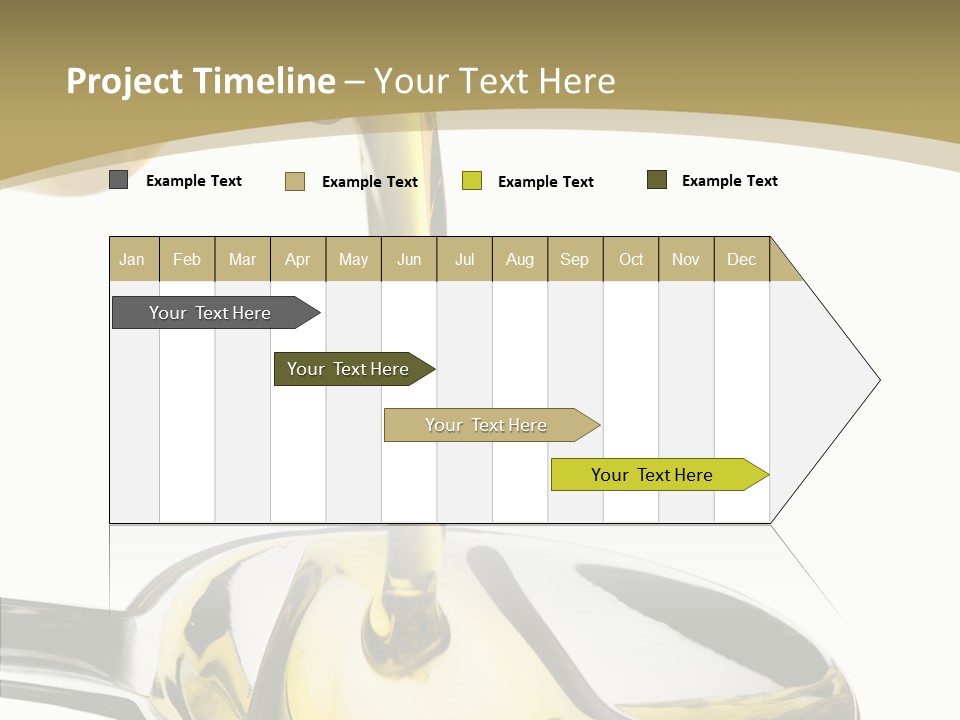 Overflow Pour Spoon PowerPoint Template