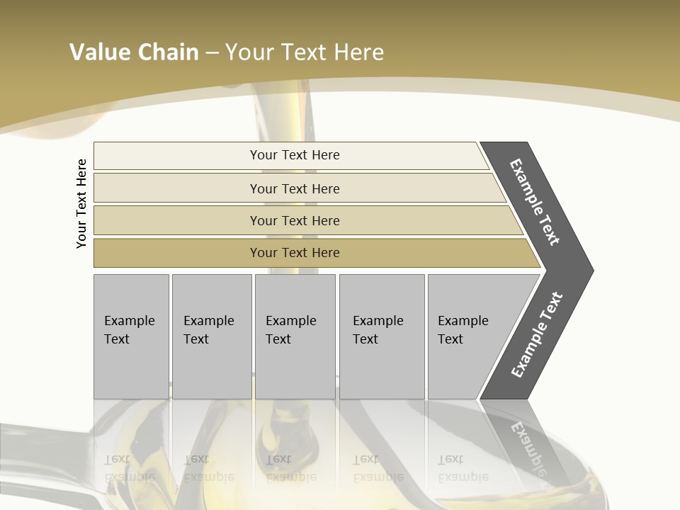 Overflow Pour Spoon PowerPoint Template
