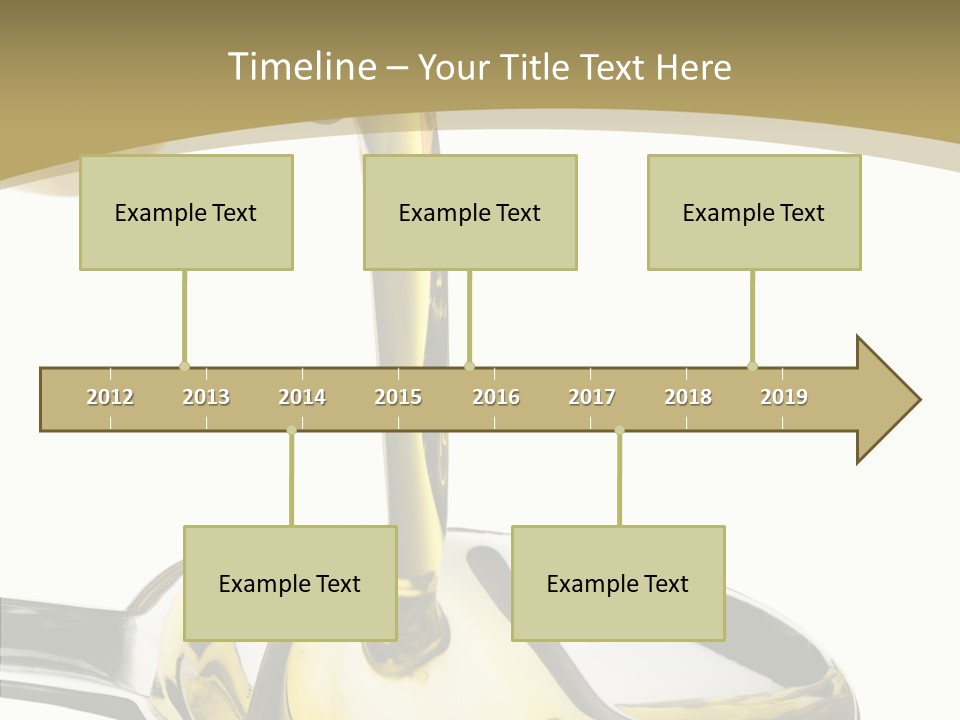 Overflow Pour Spoon PowerPoint Template