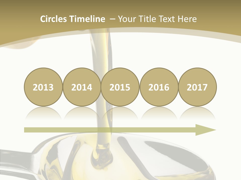 Overflow Pour Spoon PowerPoint Template