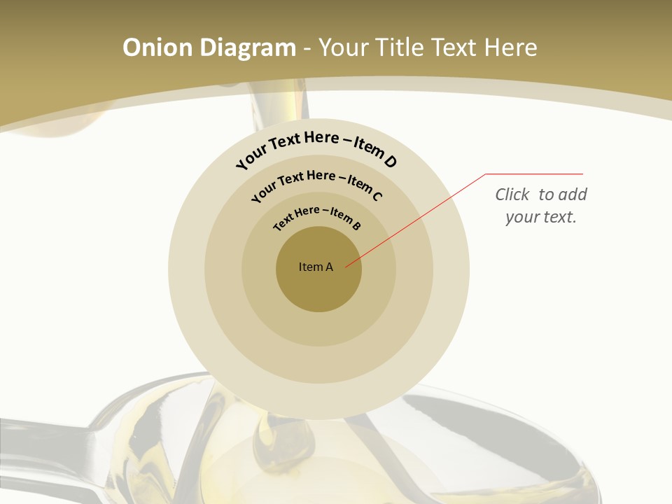 Overflow Pour Spoon PowerPoint Template