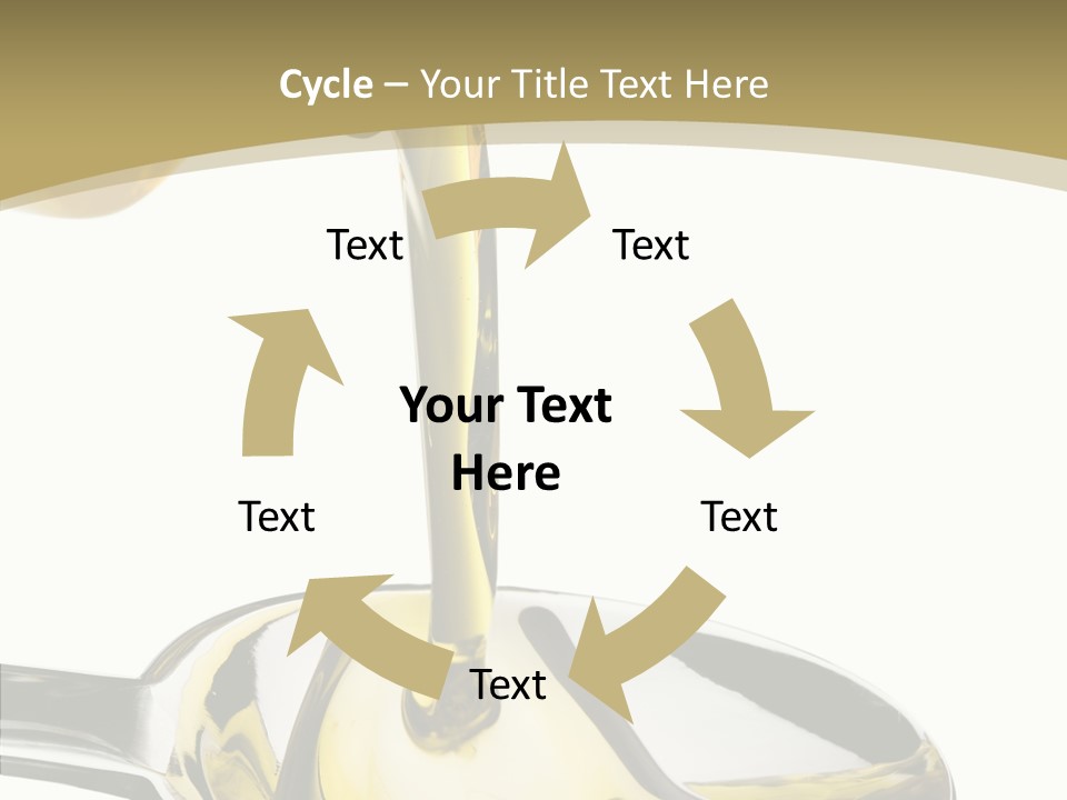 Overflow Pour Spoon PowerPoint Template