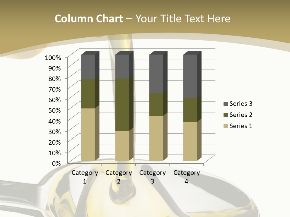 Overflow Pour Spoon PowerPoint Template
