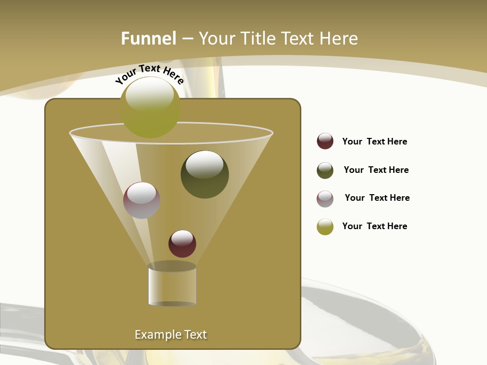 Overflow Pour Spoon PowerPoint Template