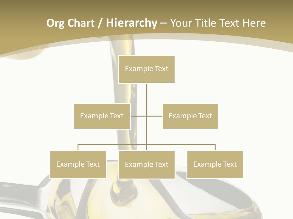 Overflow Pour Spoon PowerPoint Template