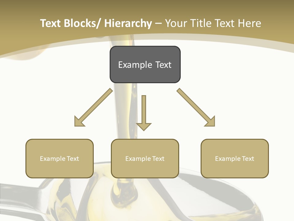 Overflow Pour Spoon PowerPoint Template