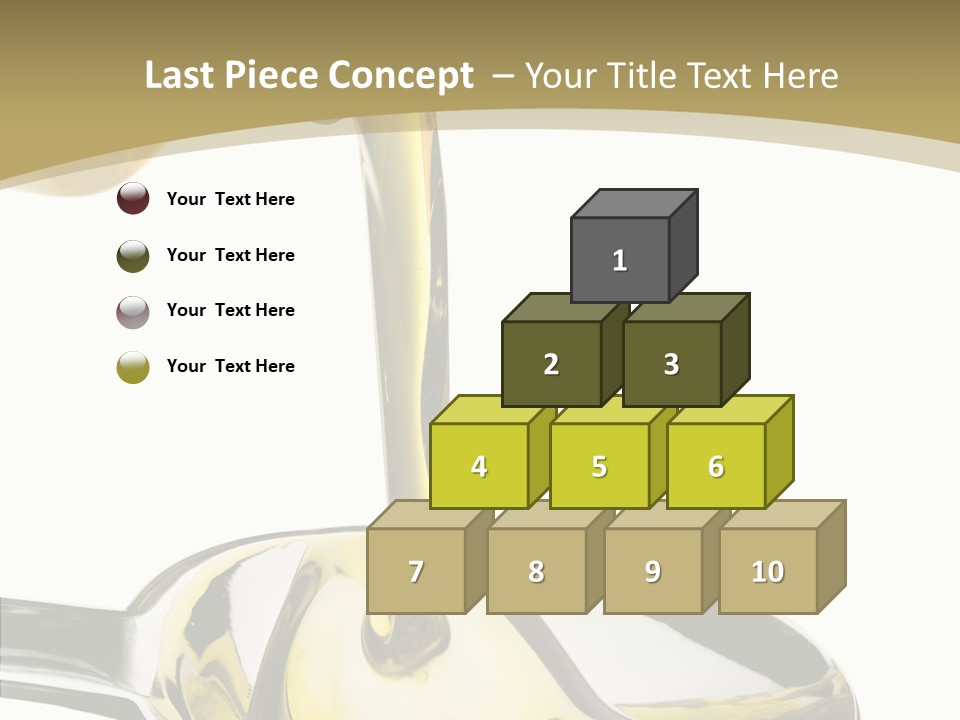 Overflow Pour Spoon PowerPoint Template