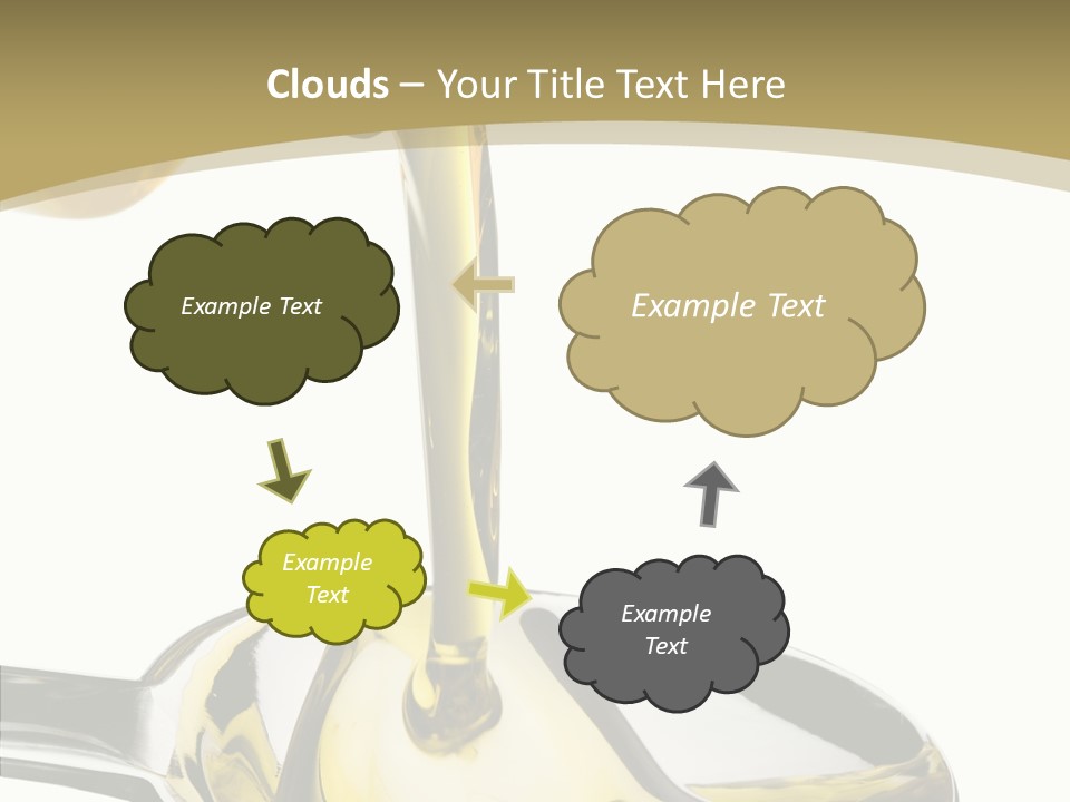 Overflow Pour Spoon PowerPoint Template