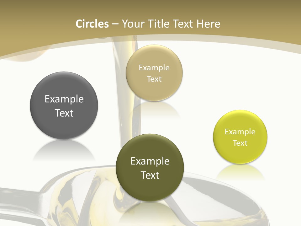 Overflow Pour Spoon PowerPoint Template