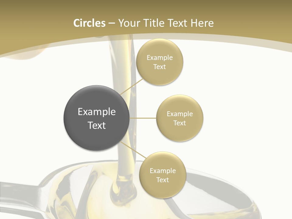 Overflow Pour Spoon PowerPoint Template