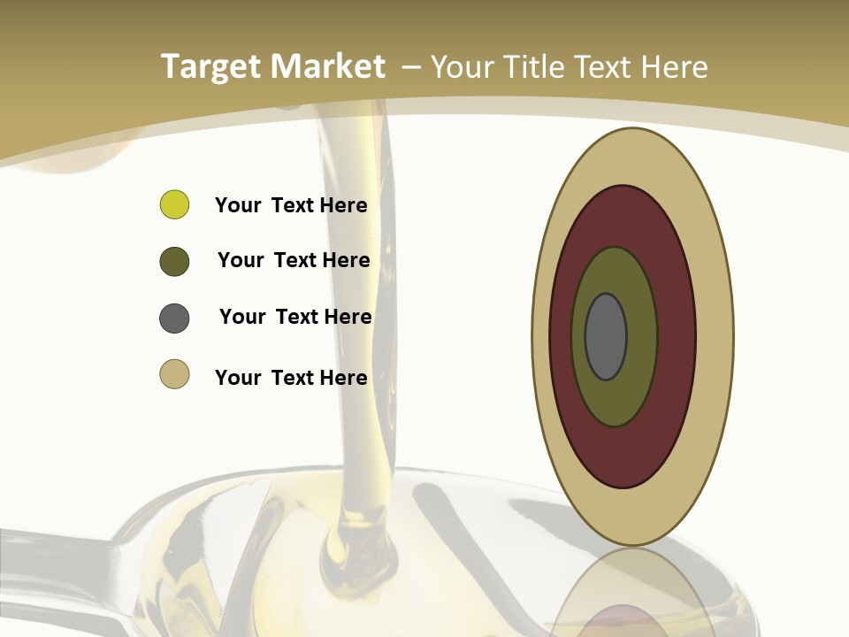 Overflow Pour Spoon PowerPoint Template