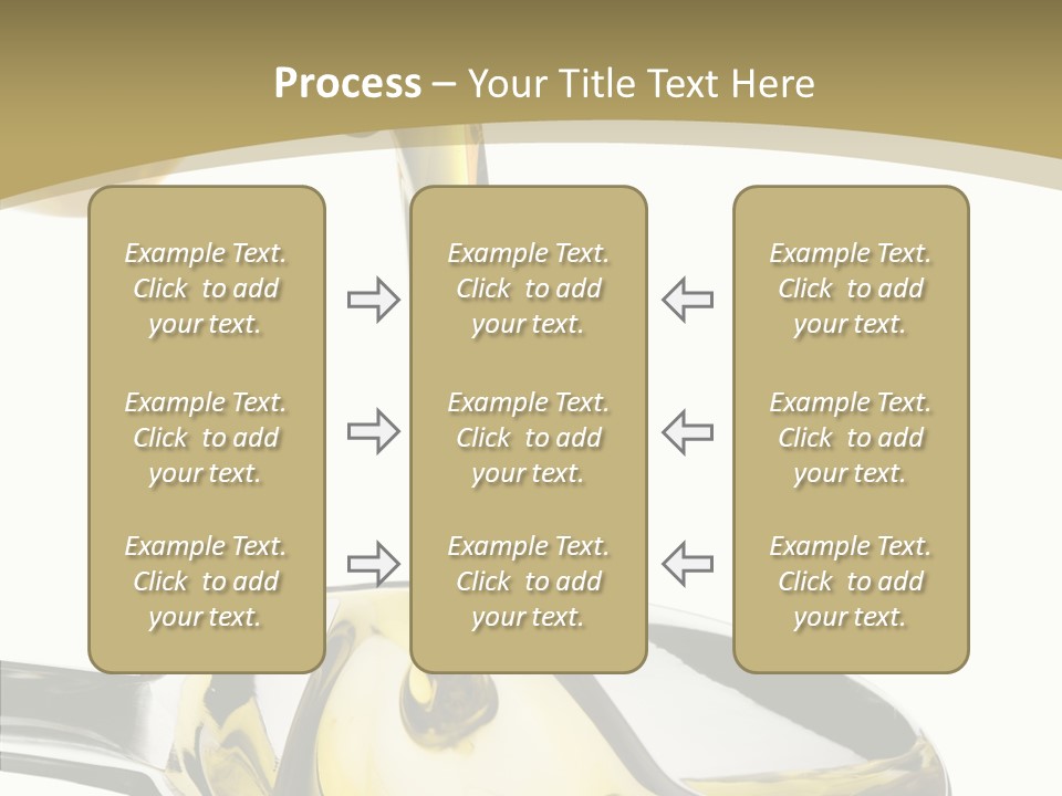 Overflow Pour Spoon PowerPoint Template