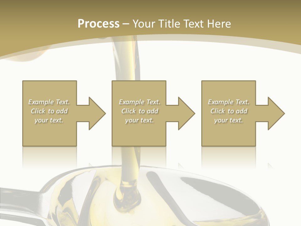 Overflow Pour Spoon PowerPoint Template