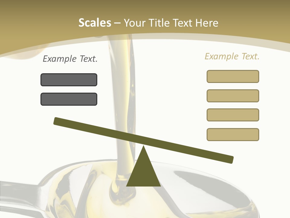 Overflow Pour Spoon PowerPoint Template