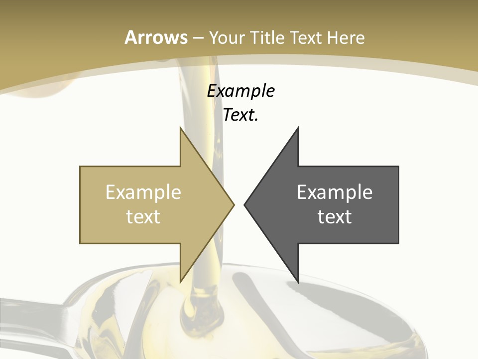 Overflow Pour Spoon PowerPoint Template