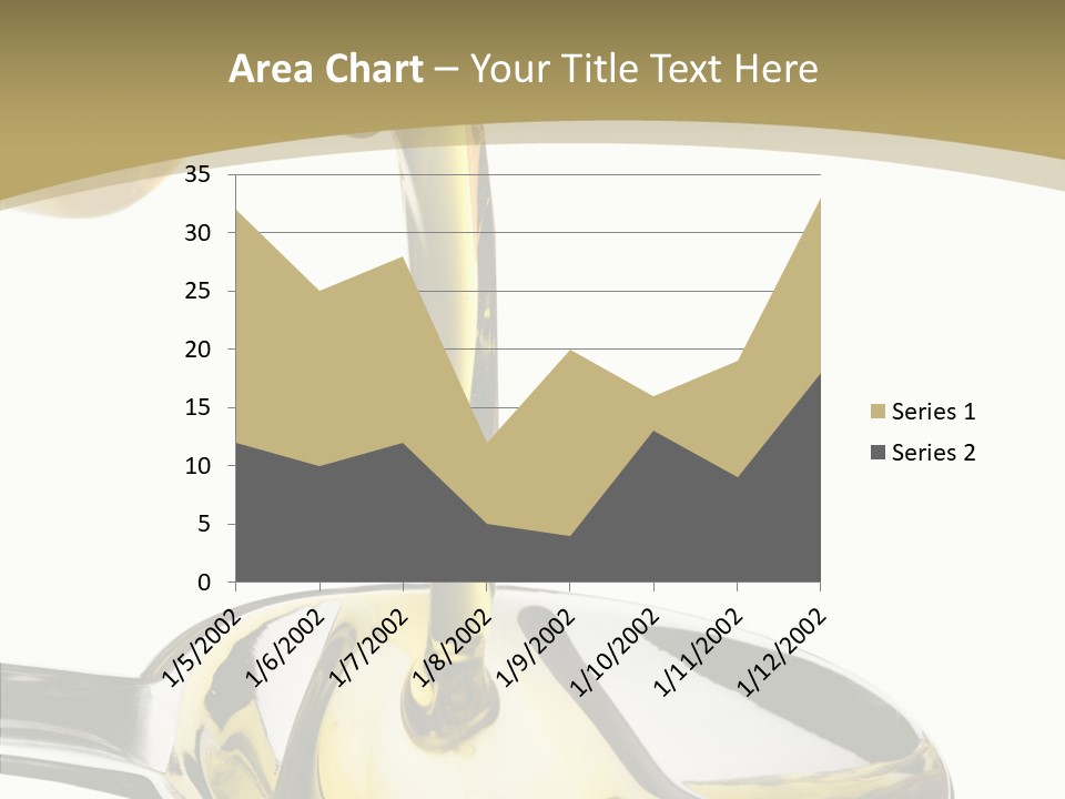 Overflow Pour Spoon PowerPoint Template