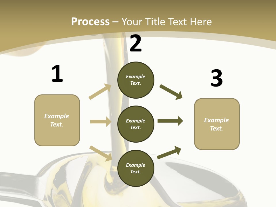Overflow Pour Spoon PowerPoint Template