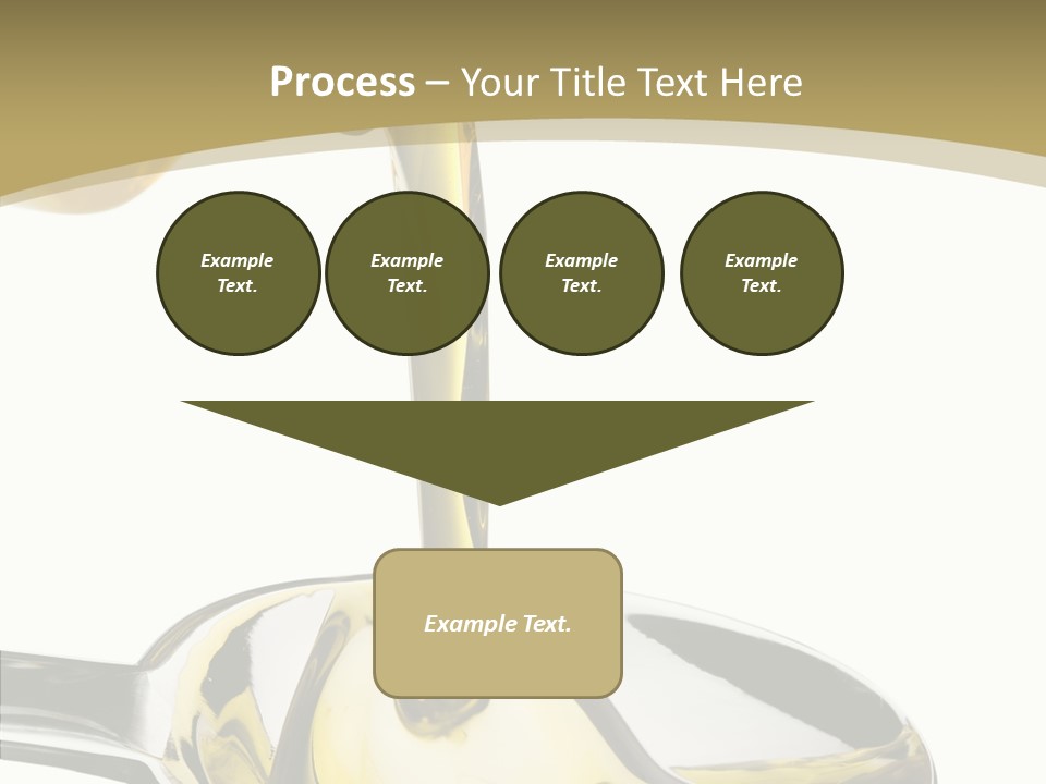 Overflow Pour Spoon PowerPoint Template