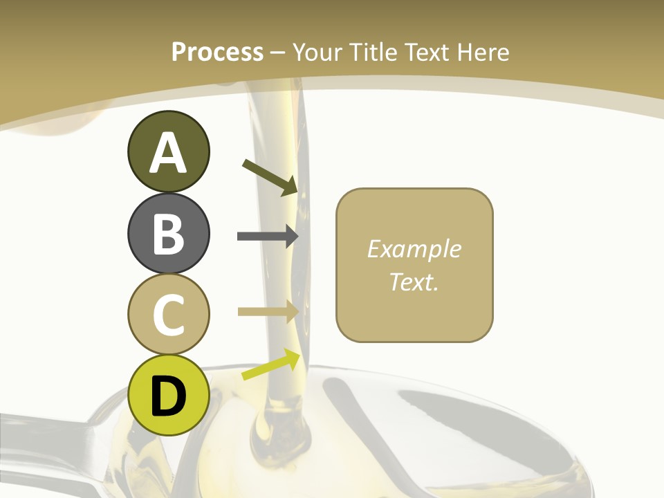 Overflow Pour Spoon PowerPoint Template