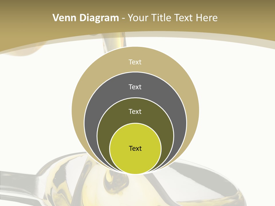 Overflow Pour Spoon PowerPoint Template