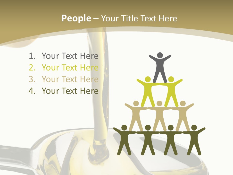 Overflow Pour Spoon PowerPoint Template