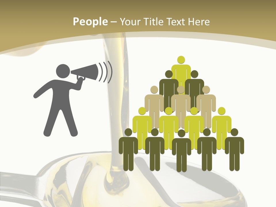 Overflow Pour Spoon PowerPoint Template