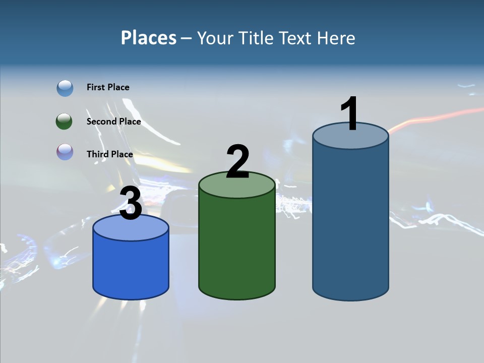 Curve Road Transportation PowerPoint Template