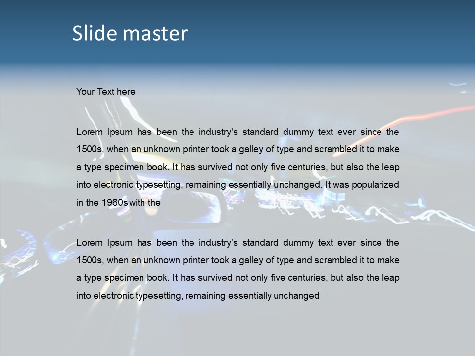 Curve Road Transportation PowerPoint Template