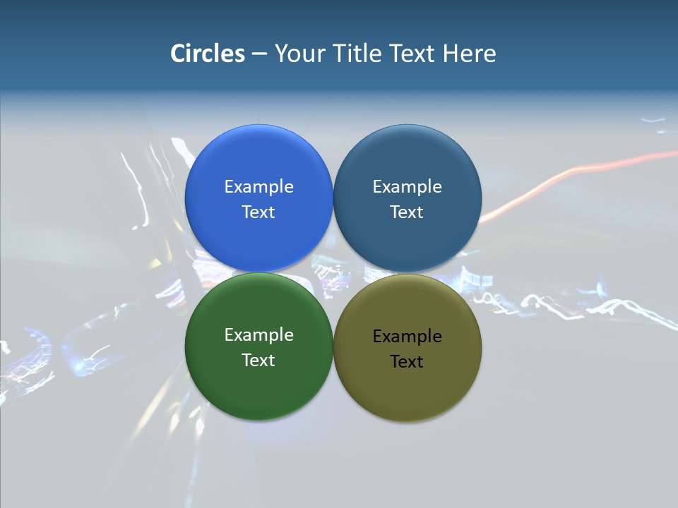 Curve Road Transportation PowerPoint Template