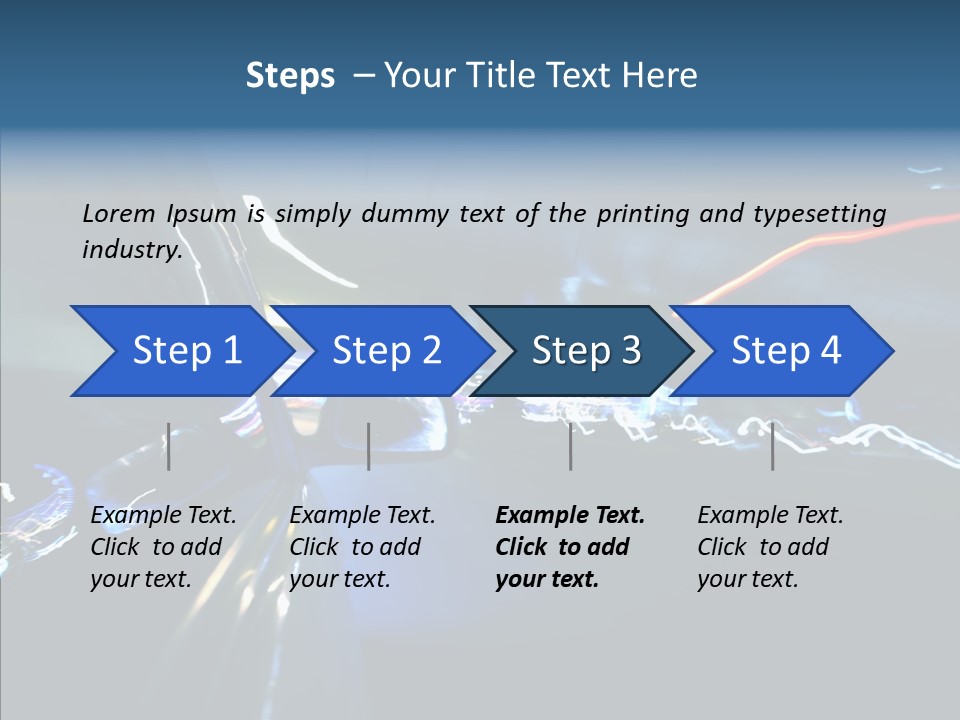Curve Road Transportation PowerPoint Template