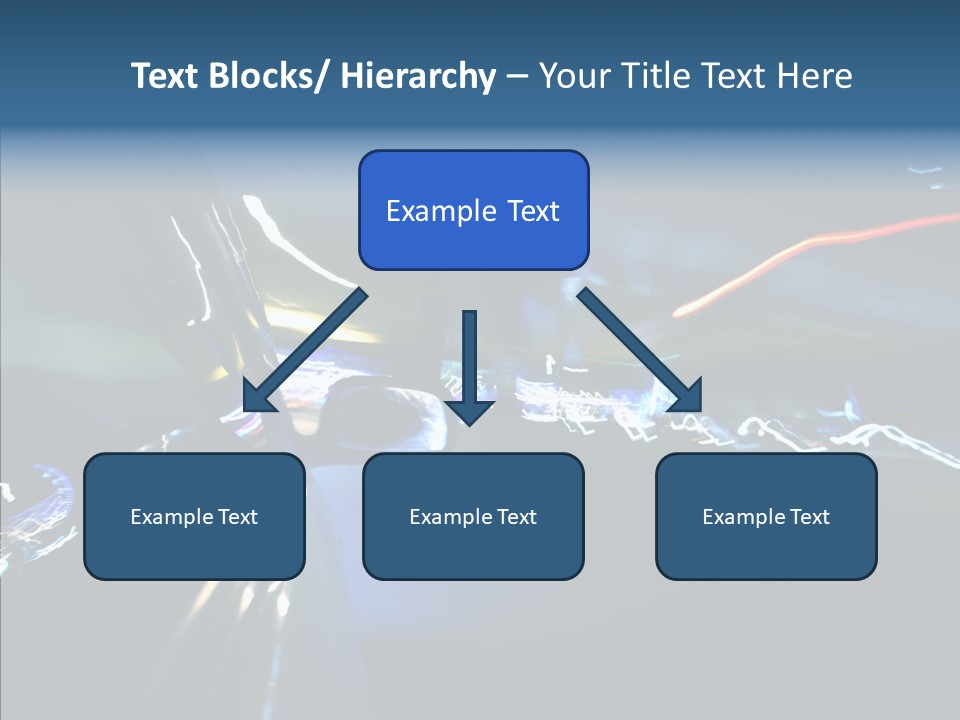 Curve Road Transportation PowerPoint Template