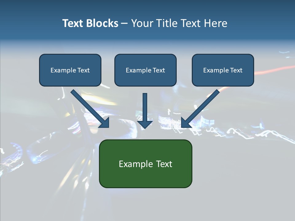 Curve Road Transportation PowerPoint Template