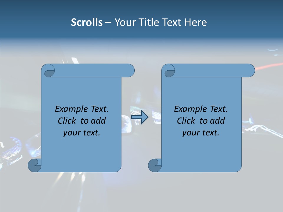 Curve Road Transportation PowerPoint Template