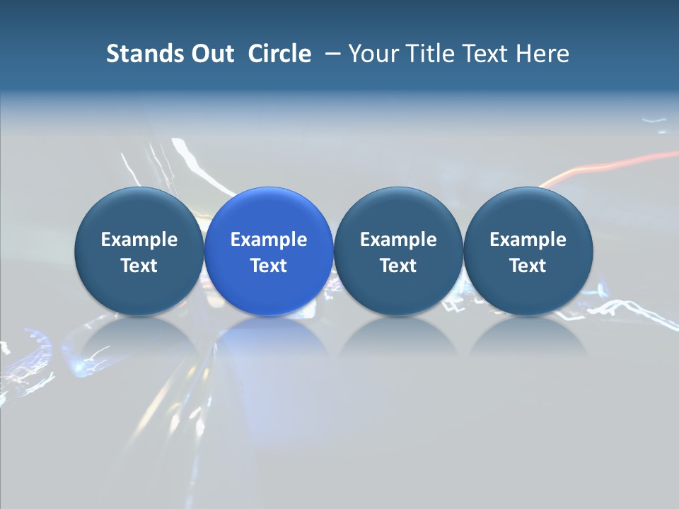 Curve Road Transportation PowerPoint Template