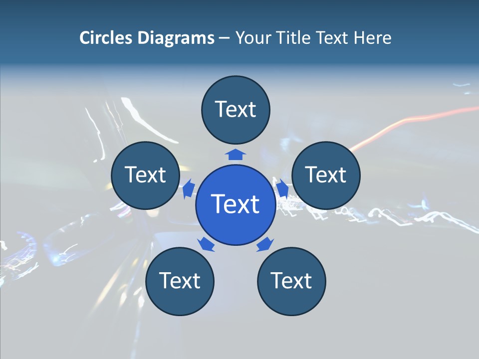 Curve Road Transportation PowerPoint Template