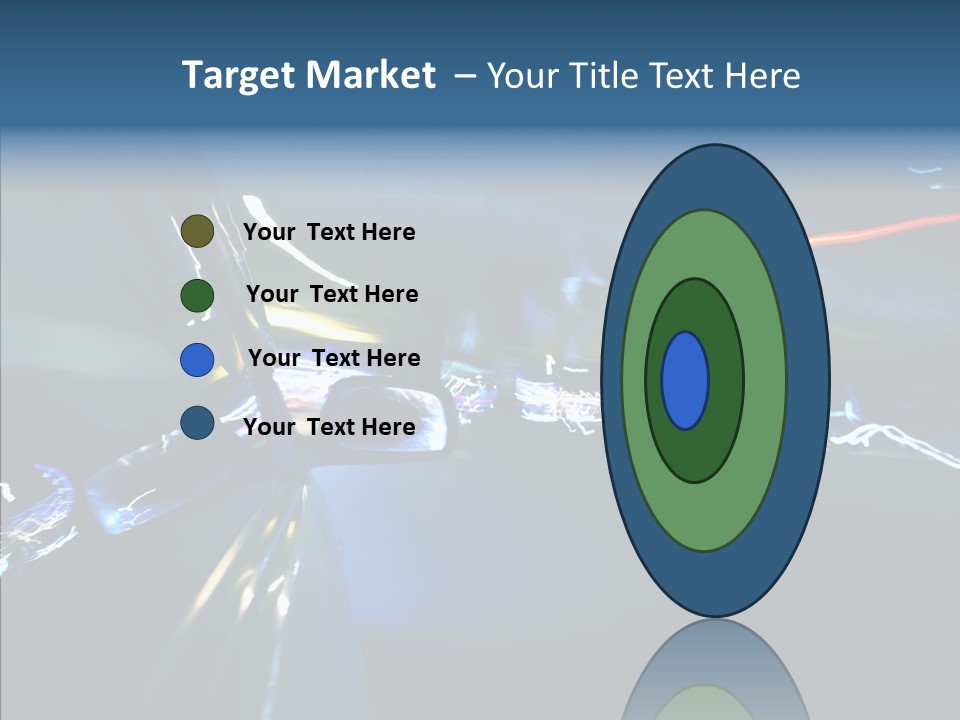 Curve Road Transportation PowerPoint Template