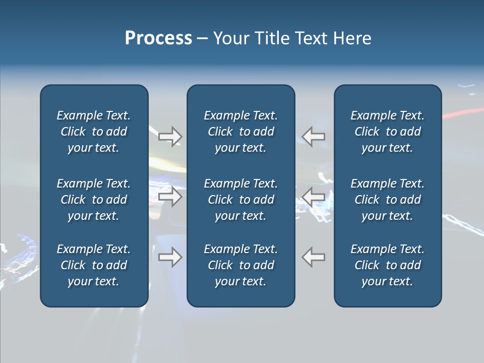 Curve Road Transportation PowerPoint Template
