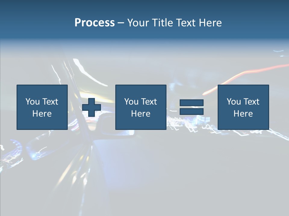 Curve Road Transportation PowerPoint Template