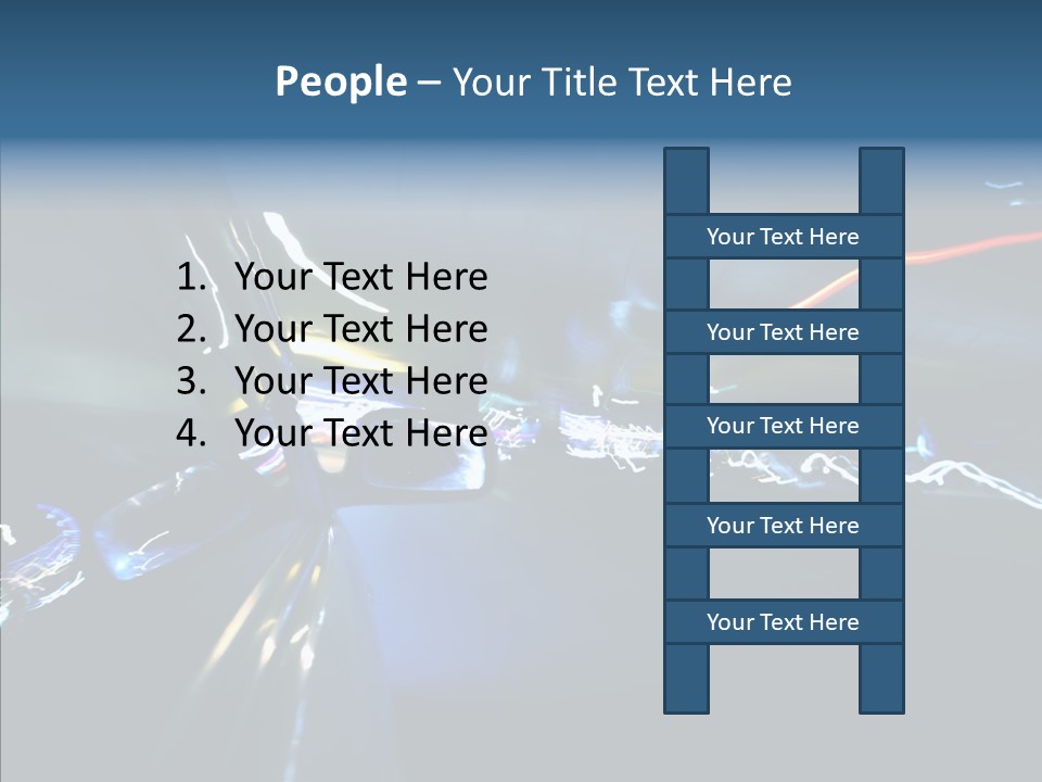 Curve Road Transportation PowerPoint Template