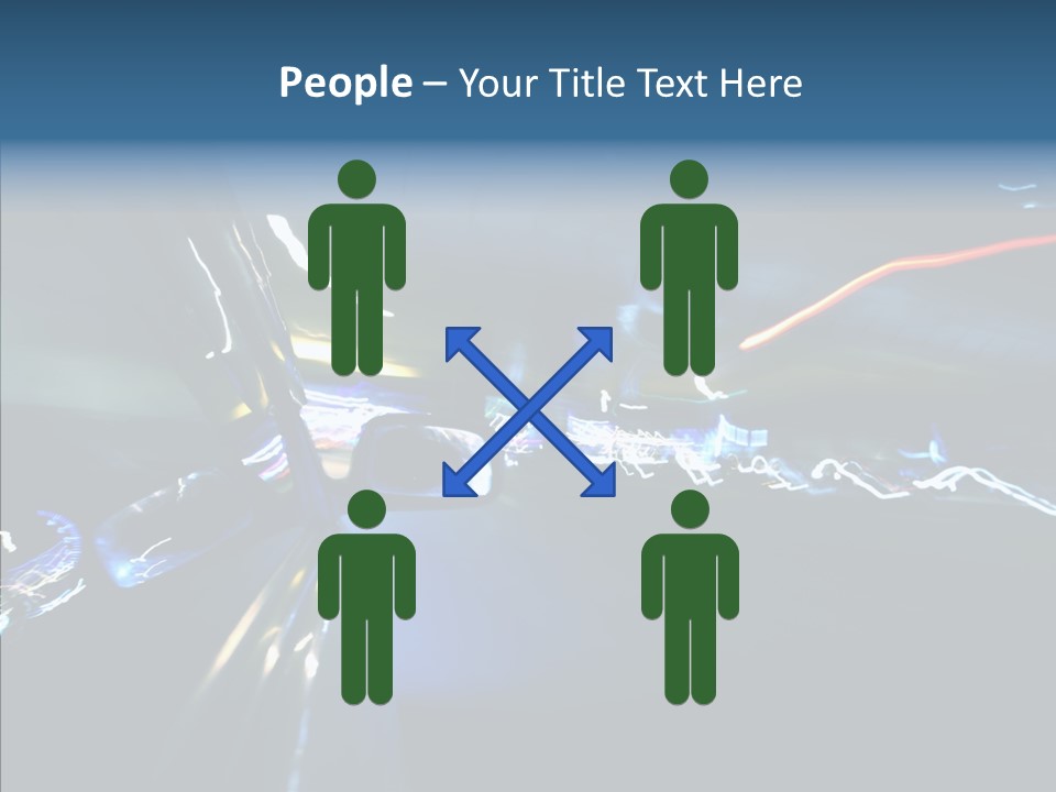 Curve Road Transportation PowerPoint Template