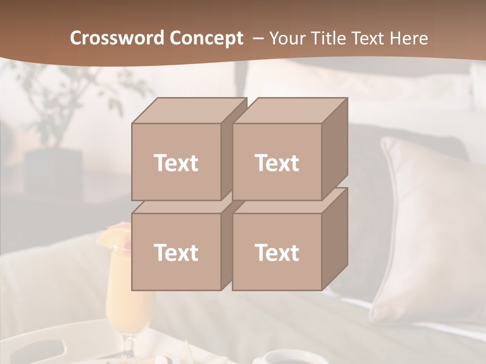 Corporation Table Chair PowerPoint Template