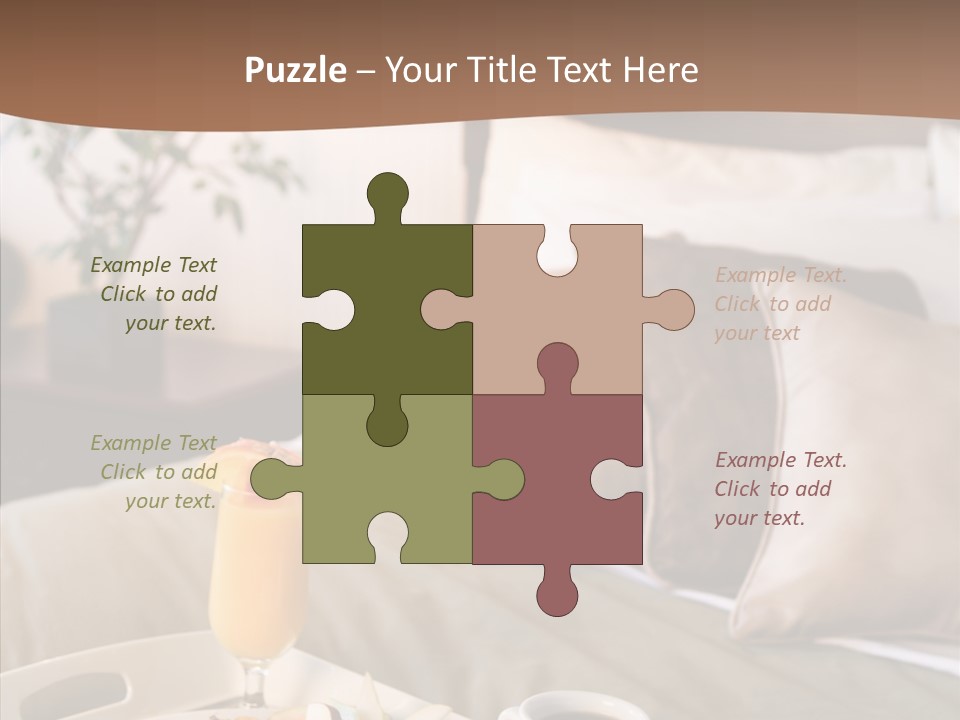Corporation Table Chair PowerPoint Template