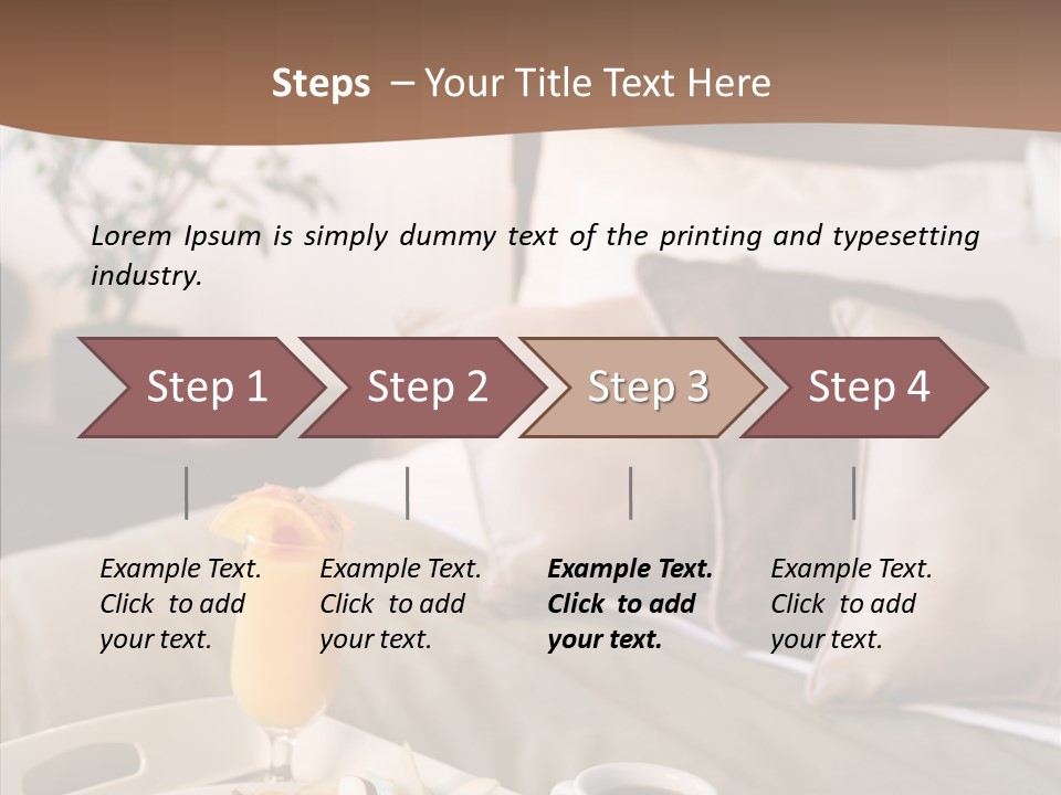 Corporation Table Chair PowerPoint Template