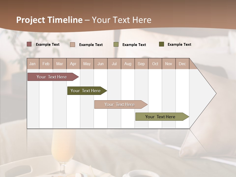 Corporation Table Chair PowerPoint Template