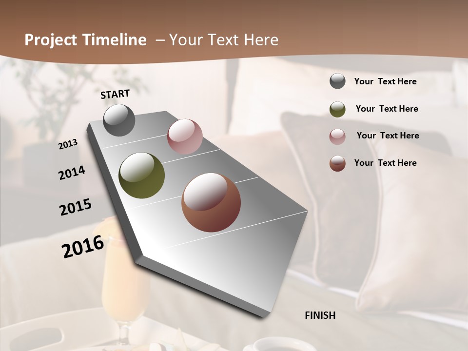 Corporation Table Chair PowerPoint Template
